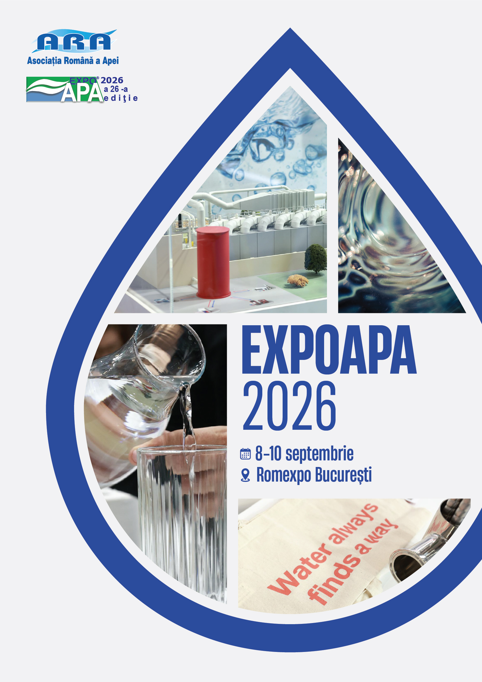 Cea de-a 26-a ediție a ExpoApa are loc între 8 și 10 septembrie, la ROMEXPO