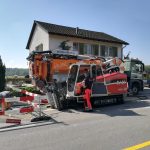 TERRA-JET DJ 23 – echipament trenchless ideal pentru subtraversarea unui curs de apă a unui fascicul de 10 țevi de presiune