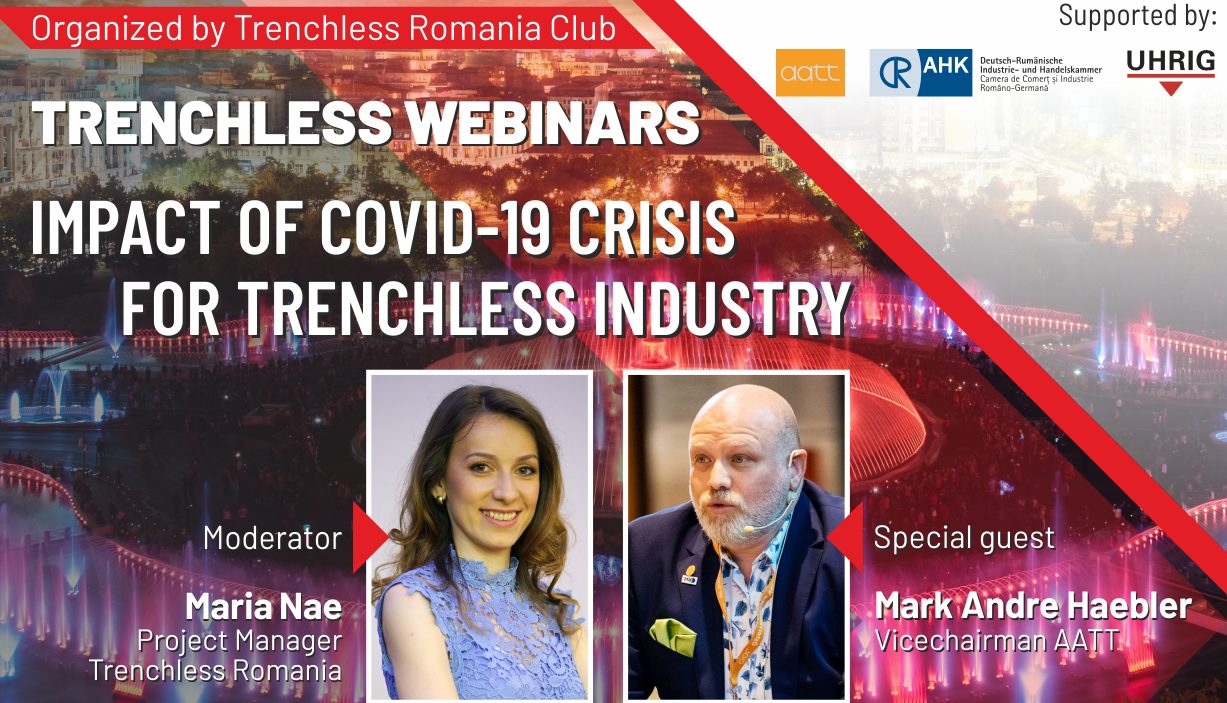Trenchless Romania Webinar-Impact of COVID-19 crisis on trenchless industry, 10th of September 2020