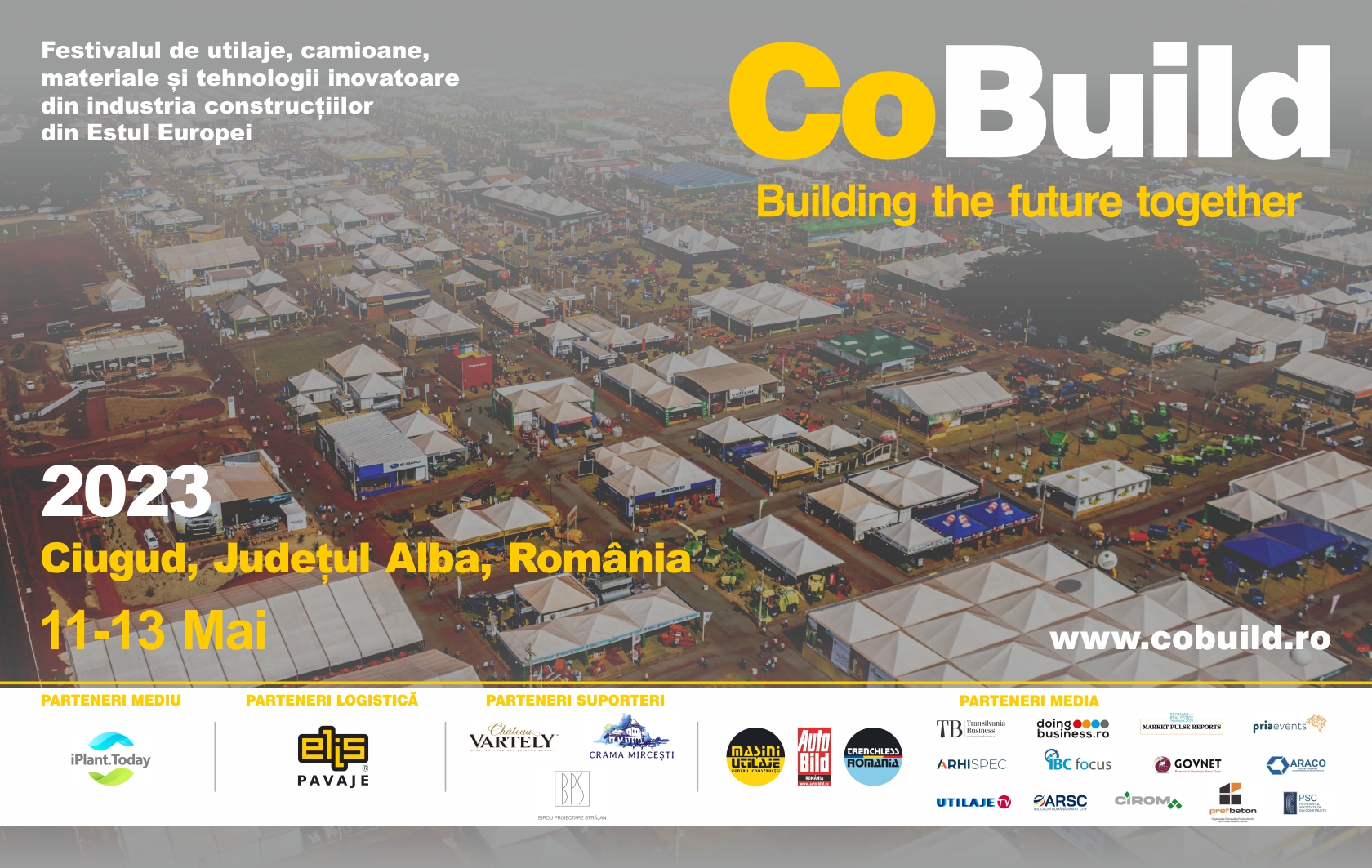 CoBuild 2023 isi va deschide portile in curand, intre 11-13 mai 2023 la Ciugud, in centrul tarii!