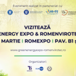 Începe GREEN ENERGY EXPO & ROMENVIROTEC 2026 – 3–5 martie, Romexpo, Pavilioanele B1 și B2